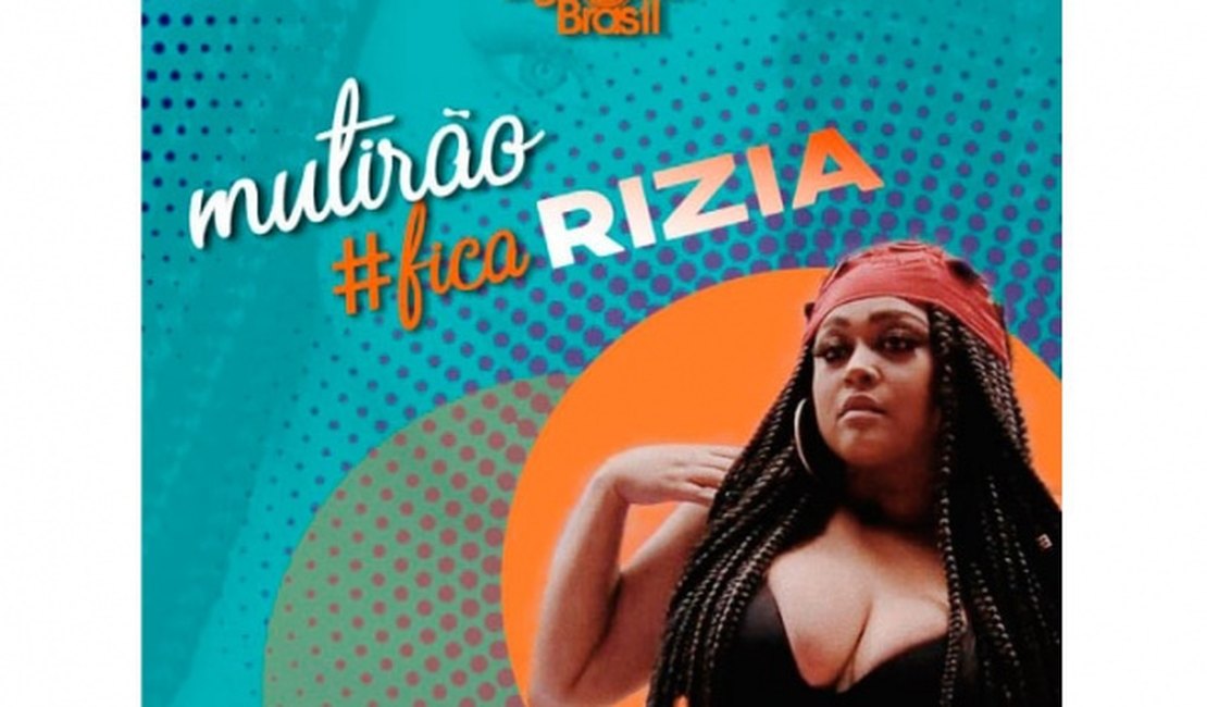 Mutirões puxam voto para que alagoana permaneça no Big Brother Brasil