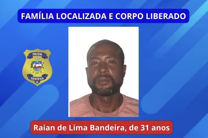 IML de Arapiraca localiza familiares de homem natural de Fernando de Noronha