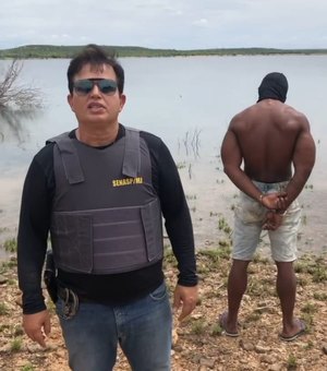 Temido no Sertão de Alagoas e autor de diversos crimes, 'Bode' é capturado em Pernambuco