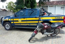 PRF registra diversas ocorrências envolvendo motocicletas, no último domingo, em Alagoas