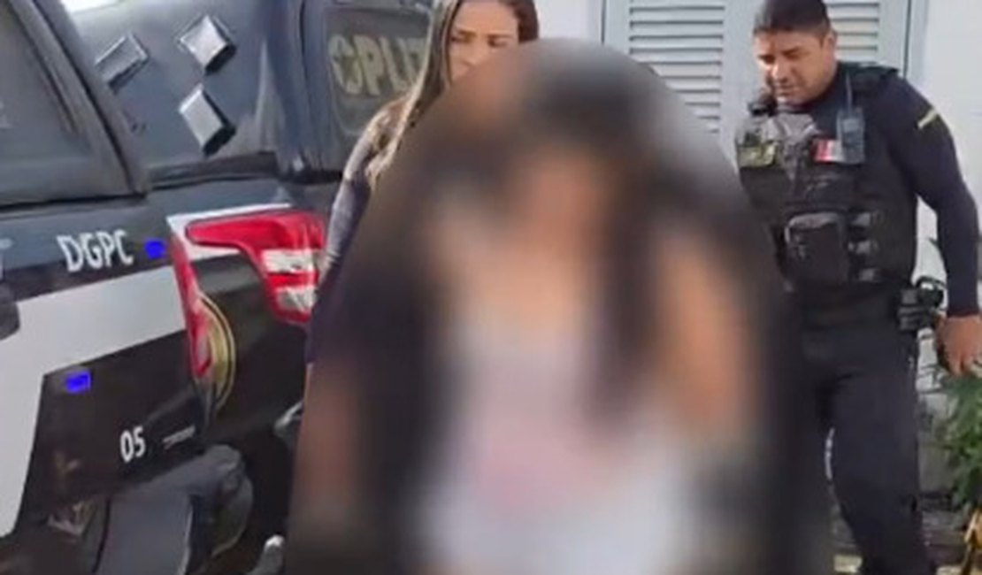 Corpo carbonizado em caminhonete: Mulher é presa por suspeita de envolvimento em homicídio em Marechal Deodoro