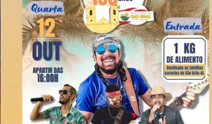 MPE pede cancelamento de show com Bell Marques na emancipação de São Brás