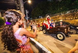 Moradores da Grota do Ary, em Maceió, vivem sábado especial com programação natalina