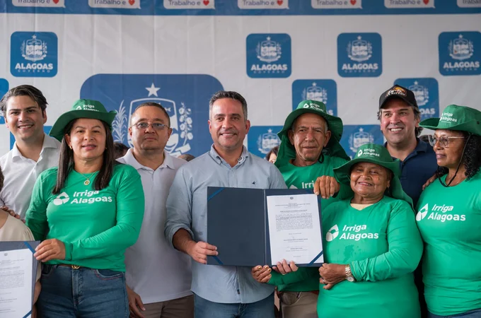 Paulo Dantas lança programa Irriga Alagoas, maior projeto hídrico e de tecnologia na agricultura alagoana