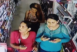 VÍDEO. Mulheres são flagradas furtando produtos em loja de Arapiraca