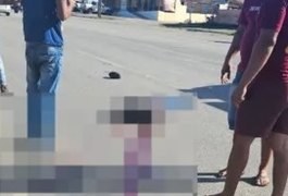 Motociclista morre em acidente e motorista de carro fugiu sem prestar socorro no interior de Alagoas