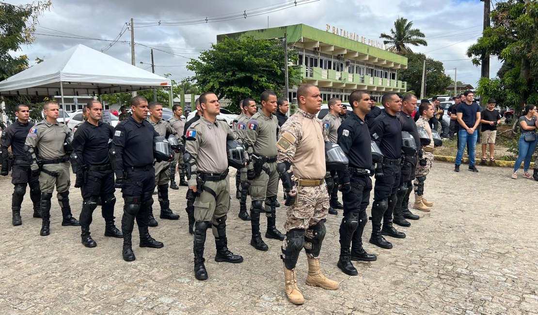 3º BPM de Arapiraca forma 8ª turma de militares habilitados para atuarem no moto patrulhamento