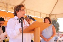 Prefeita Célia participa de lançamento da pedra fundamental do novo Senac