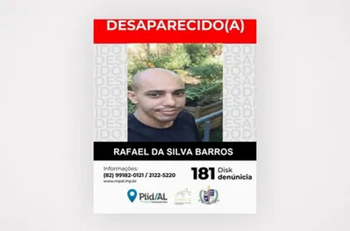 Família de alagoano desaparecido em São Paulo pede apoio do MP-AL nas buscas