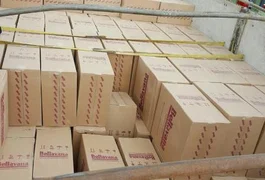 Sefaz apreende carga irregular de cigarros avaliada em R$ 1 milhão