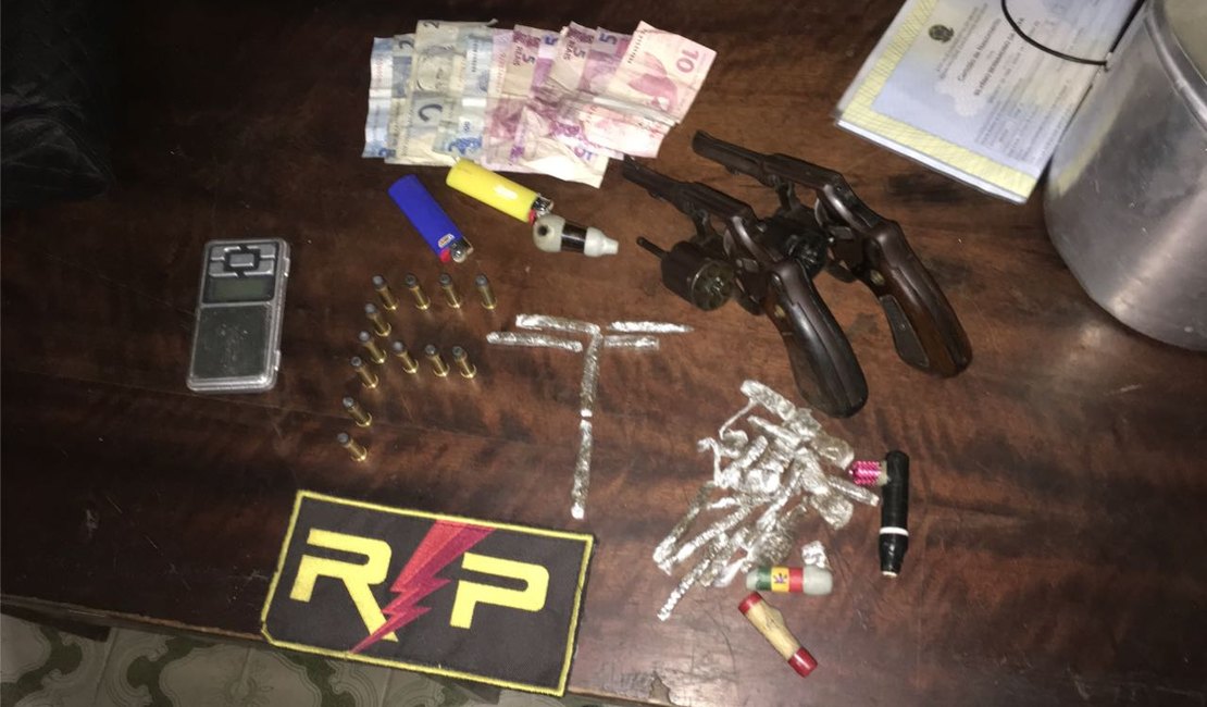 Polícia fecha o cerco e prende suspeitos de tráfico de drogas em Arapiraca