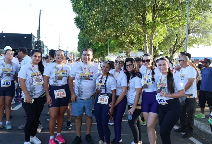 Corrida Saúde em Movimento reúne multidão e transforma aniversário de Junqueiro em uma grande celebração de saúde e qualidade de vida