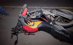 motocicleta das vítimas