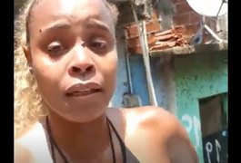 Roberta Rodrigues chora ao fazer apelo sobre a situação do Vidigal