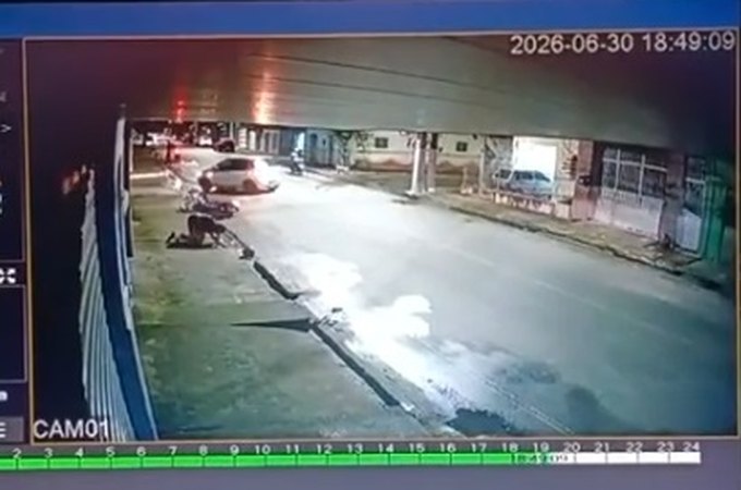 Motorista foge após provocar acidente com motociclista no bairro Brasília, em Arapiraca