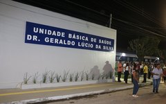 Entrega de UBS no bairro Primavera