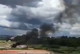 Avião da PF cai em aeroporto e mata duas pessoas