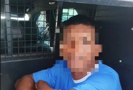 Força Tática da 2ª Cia prende homem com mandado por estupro e acusado de homicídio em Porto Calvo