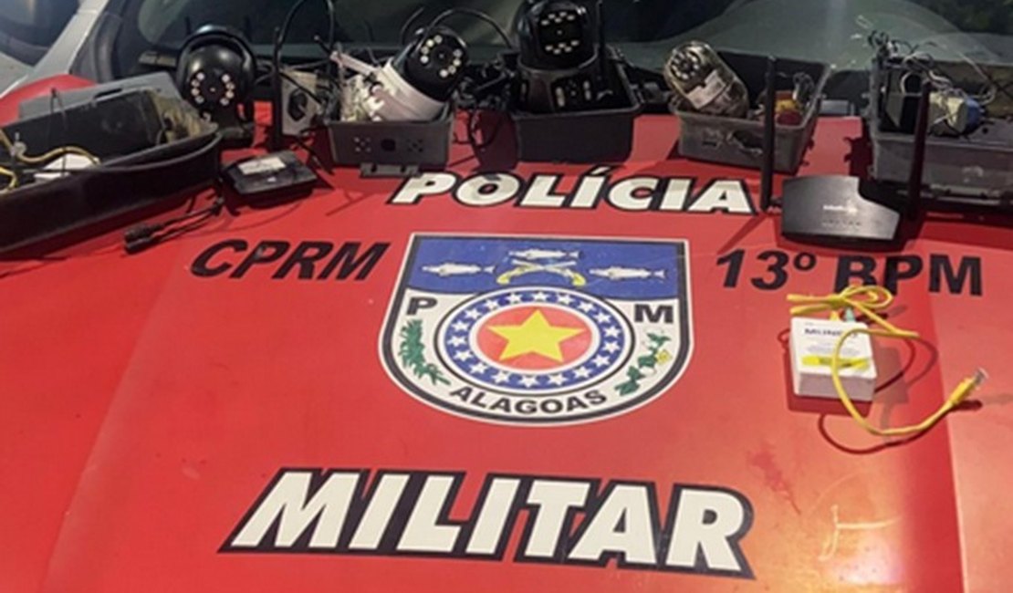13° BPM e Equatorial realizam operação para combater videomonitoramento irregular utilizado por criminosos em Maceió