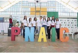 Professores e alunos participam da 1ª Formação do PNAIC, em Girau do Ponciano