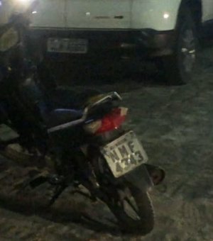Embriagado e com identidade falsa, motociclista é preso na Orla de Maceió