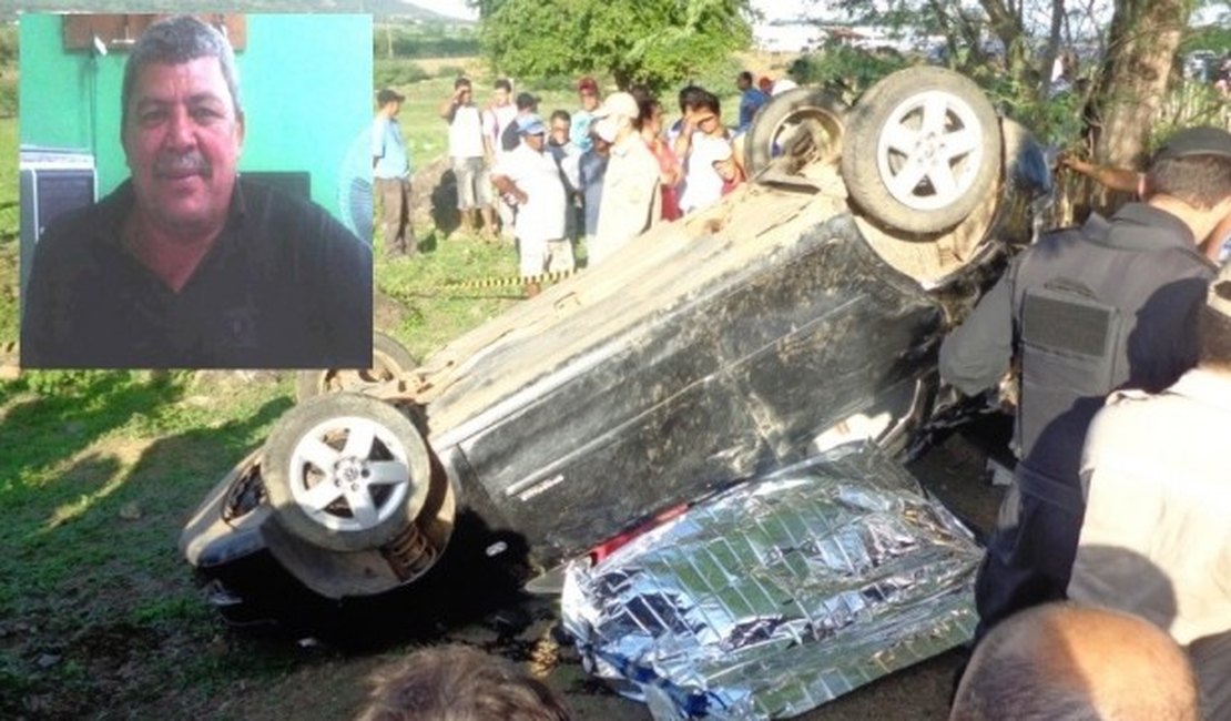 Vereador de Palmeira dos Índios morre em grave acidente na BR-316