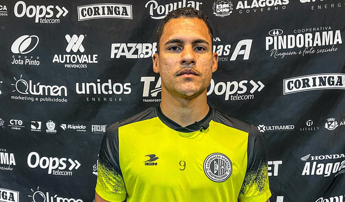 Alex Bruno é apresentado e destaca volta ao Brasil para jogar no ASA