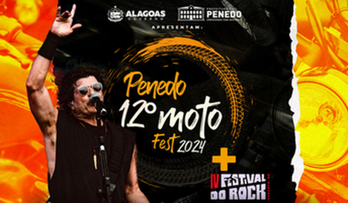 Prefeitura de Penedo traz o cantor Paulo Ricardo, ex-RPM, para o Moto Fest 2024