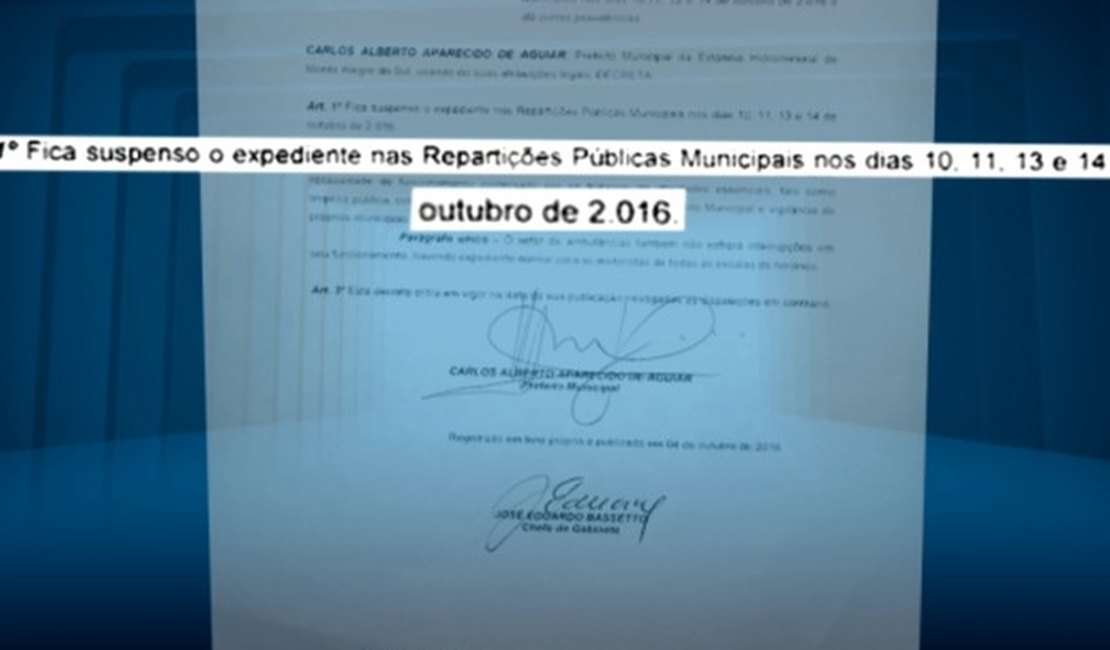 Prefeito decreta 1 semana de 'feriadão' e gera polêmica em Monte Alegre do Sul (SP)