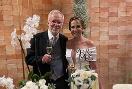 Jornalista Alexandre Garcia se casa aos 79 anos