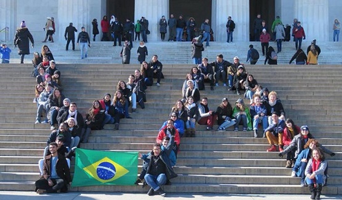 Abertas inscrições para alunos da rede pública participarem de intercâmbio nos EUA