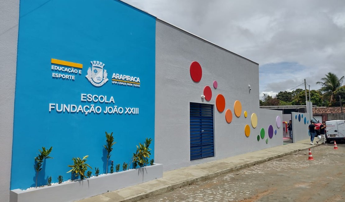 Prefeito Luciano entrega décima unidade de ensino no mês de março