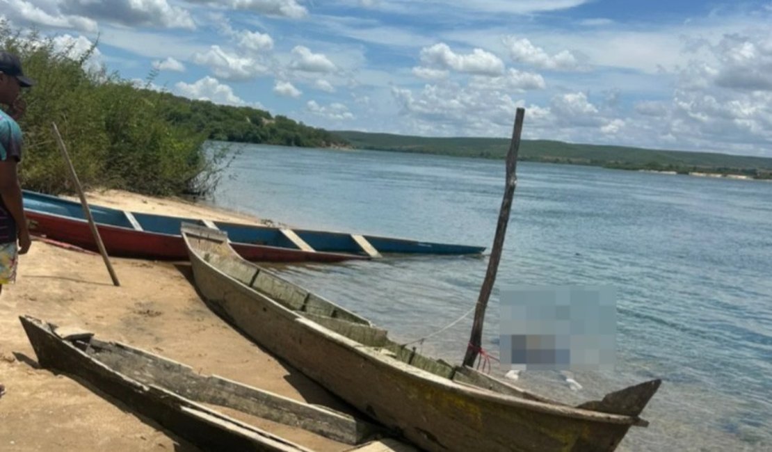 Corpo de homem desaparecido no Rio São Francisco é encontrado por pescadores, em Pão de Açúcar