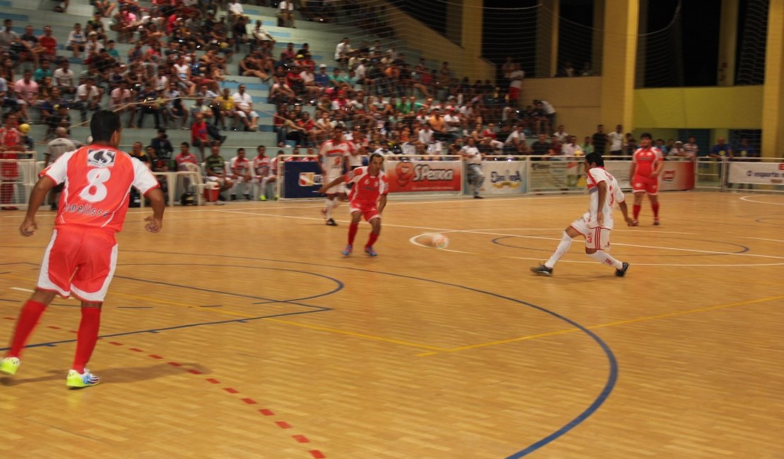 Prefeitura divulga tabela de jogos da 5ª Copa de Futsal de Arapiraca