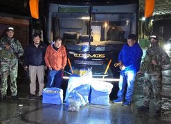 Ônibus de empresa contratada pelo São Paulo na Bolívia é apreendido com 86kg de maconha