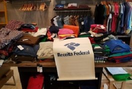 Operação apreende celulares, relógios e roupas de marcas consagradas