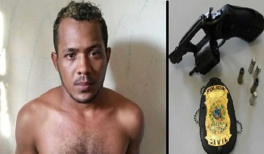 Polícia Civil prende perigoso homicida foragido no Sertão