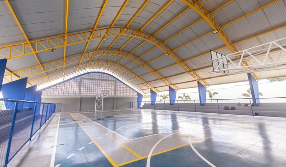 Prefeito Luciano Barbosa inaugura, nesta segunda (17), Ginásio de Esportes na Vila São José