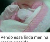 Recém-nascida é colocada à venda em site: 'linda menina' em Manaus