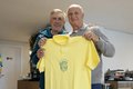 Pentacampeão com a seleção, Felipão é homenageado na Granja Comary