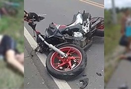 Colisão entre motocicletas deixa duas pessoas mortas e duas gravemente feridas, em Porto Calvo