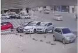 Vídeo. Bombeiro tem carro arrombado e furtado em estacionamento de Arapiraca