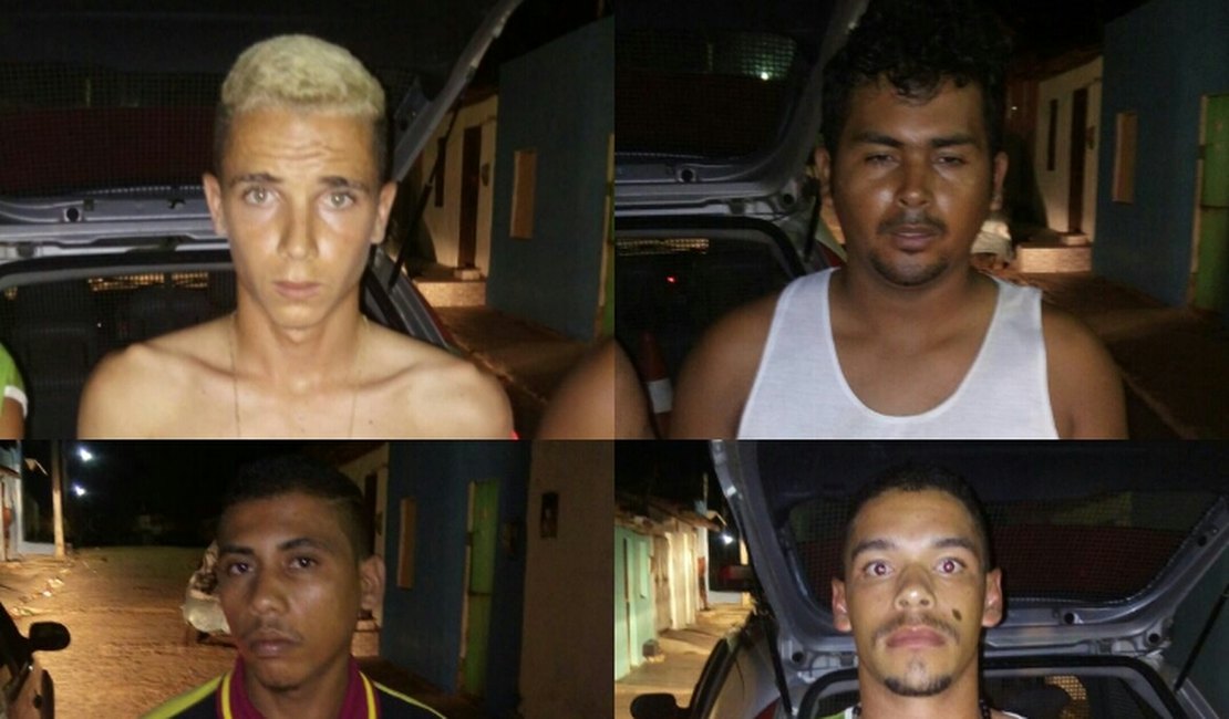 Suspeitos em assaltos, jovens são detidos em Capela, AL