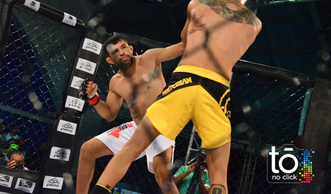 Alagoano João Prudêncio conquista cinturão do Maceió Fighting Championship