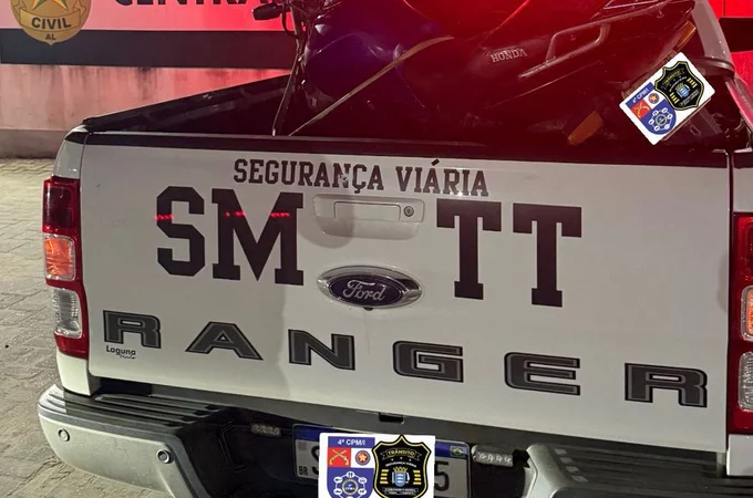 SMTT de Marechal Deodoro apreende moto adulterada durante operação