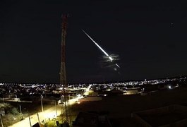 VÍDEO. Meteoro brilhante é visto no Sertão de Pernambuco e Paraíba