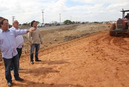 Vice-governador Luciano Barbosa inspeciona fase final da duplicação da AL-110