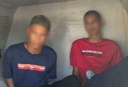 Operação conjunta da PM prende dois criminosos no Benedito Bentes