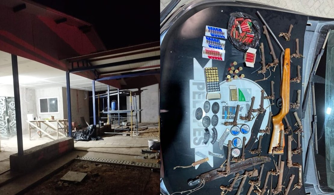 Briga entre colegas de trabalho termina em assassinato em Branquinha; arsenal de armas é apreendido na casa do autor