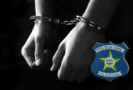 Polícia Civil prende jovem por homicídio qualificado em Arapiraca